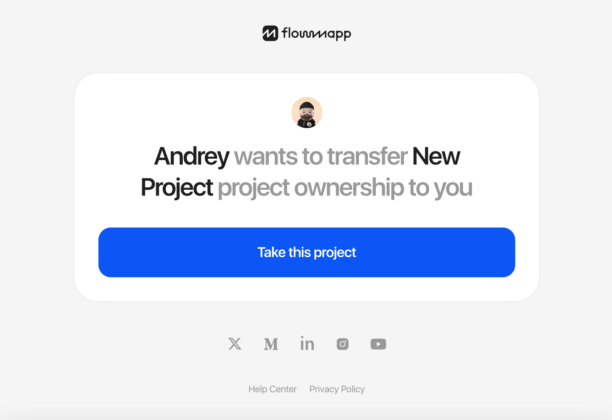 Transfer Project ownership