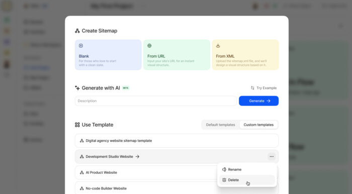 Custom Templates